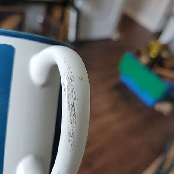 Vintage Christmas Geese Sleigh Gift Mug Cup Potpourri Press 1987 Cottage Grandma - Picture 9 of 12